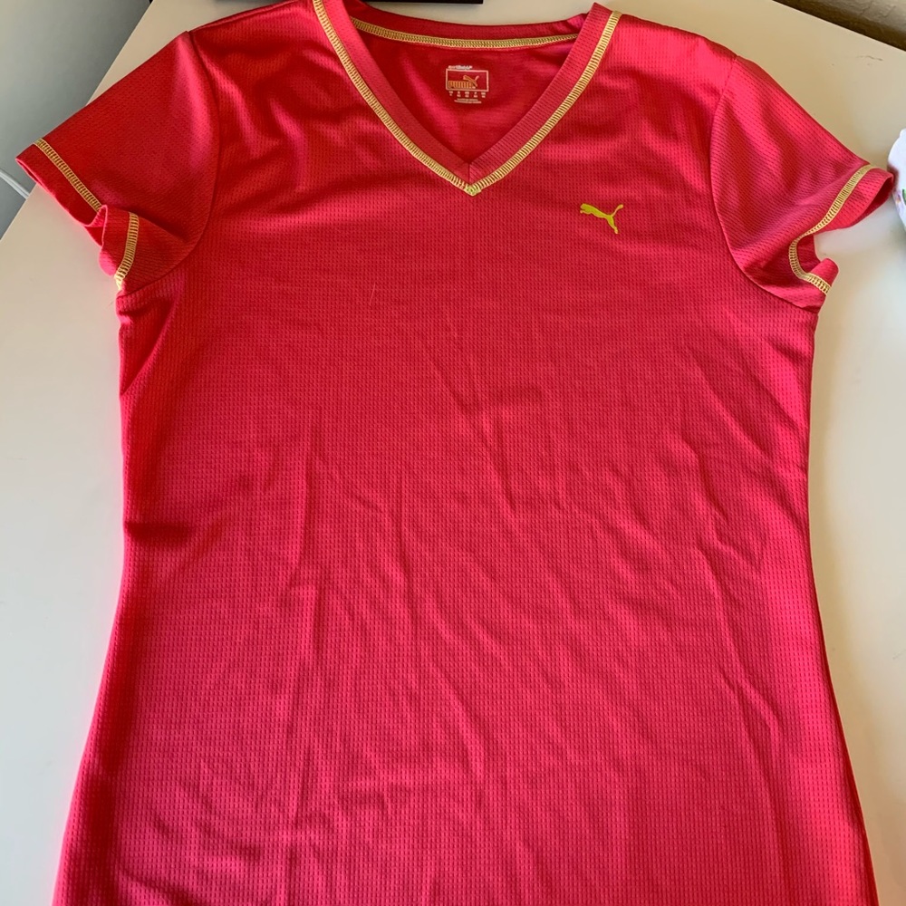 Puma Hot Pink workout top - Picture 6 of 6